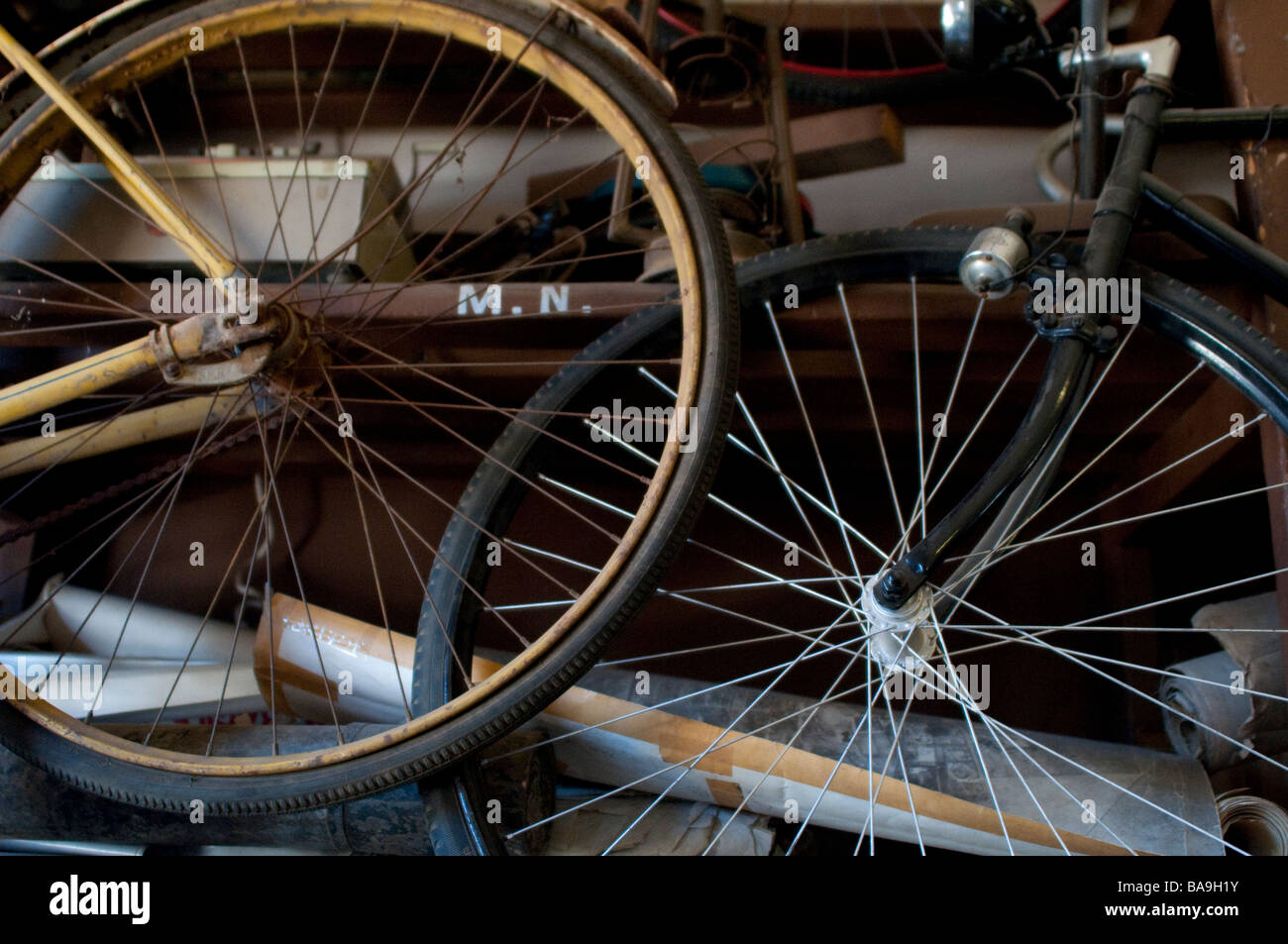 Innenausbau von Sulfid-Street-Bahnhof jetzt Migranten Museum Broken Hill New South Wales Australia Stockfoto