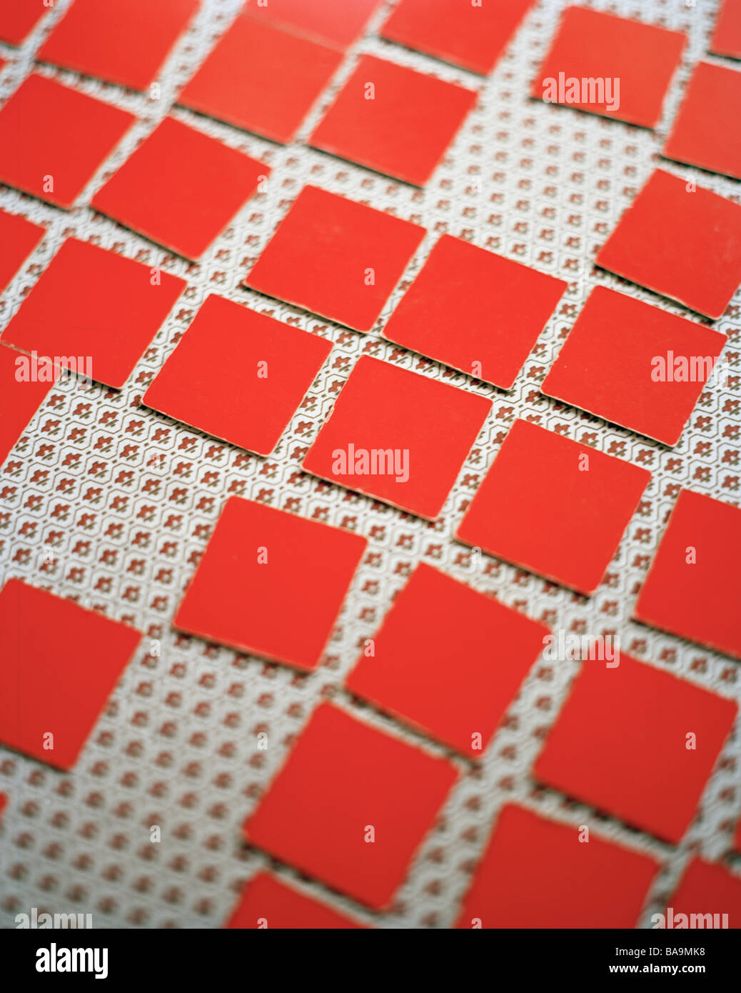 Party Spiel, Memory. Stockfoto