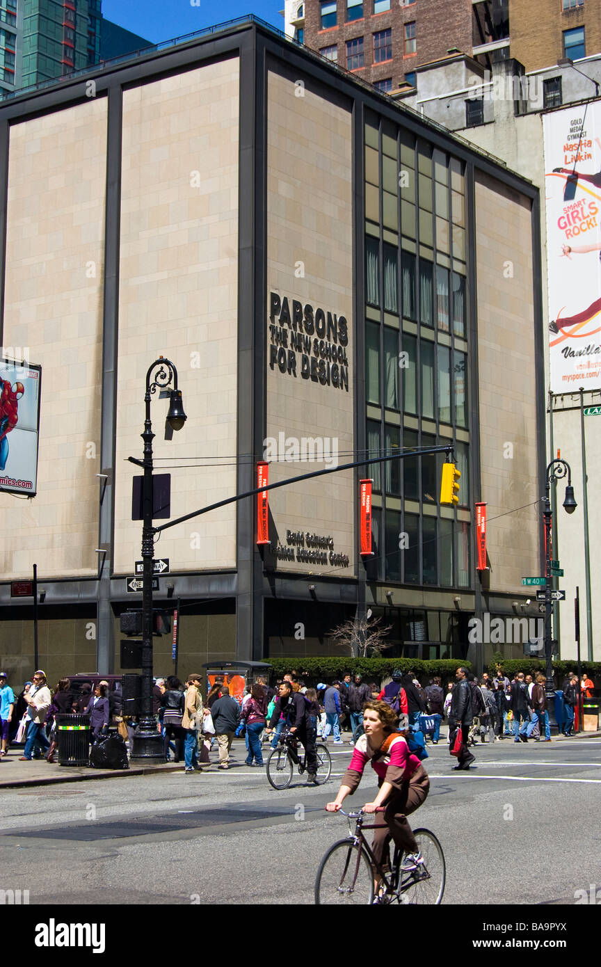 Parsons School of Design Neubau in New York City, USA (für nur zur ...