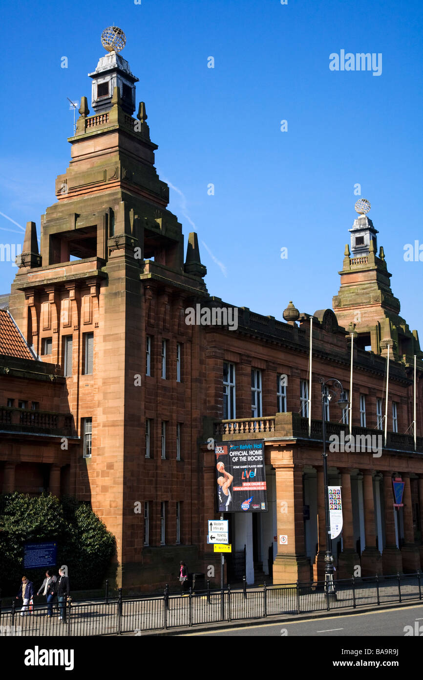 Der Kelvin Hall International Sportarena, Argyle Street, City of Glasgow, Schottland. Stockfoto