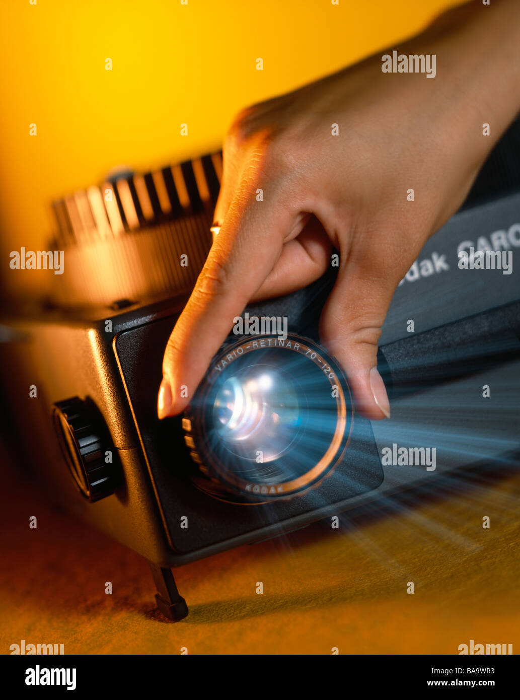 Dia-Projektor Stockfoto