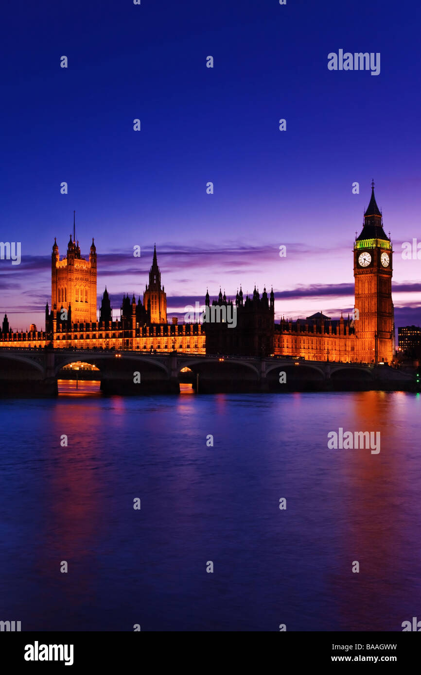 Westminster bridge Stockfoto