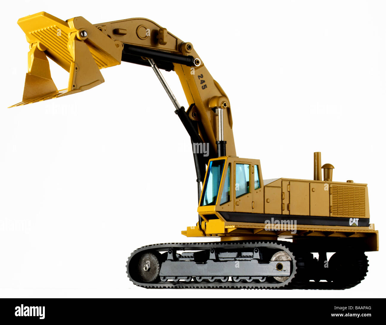 Caterpillar Bagger 245 Modell Stockfoto