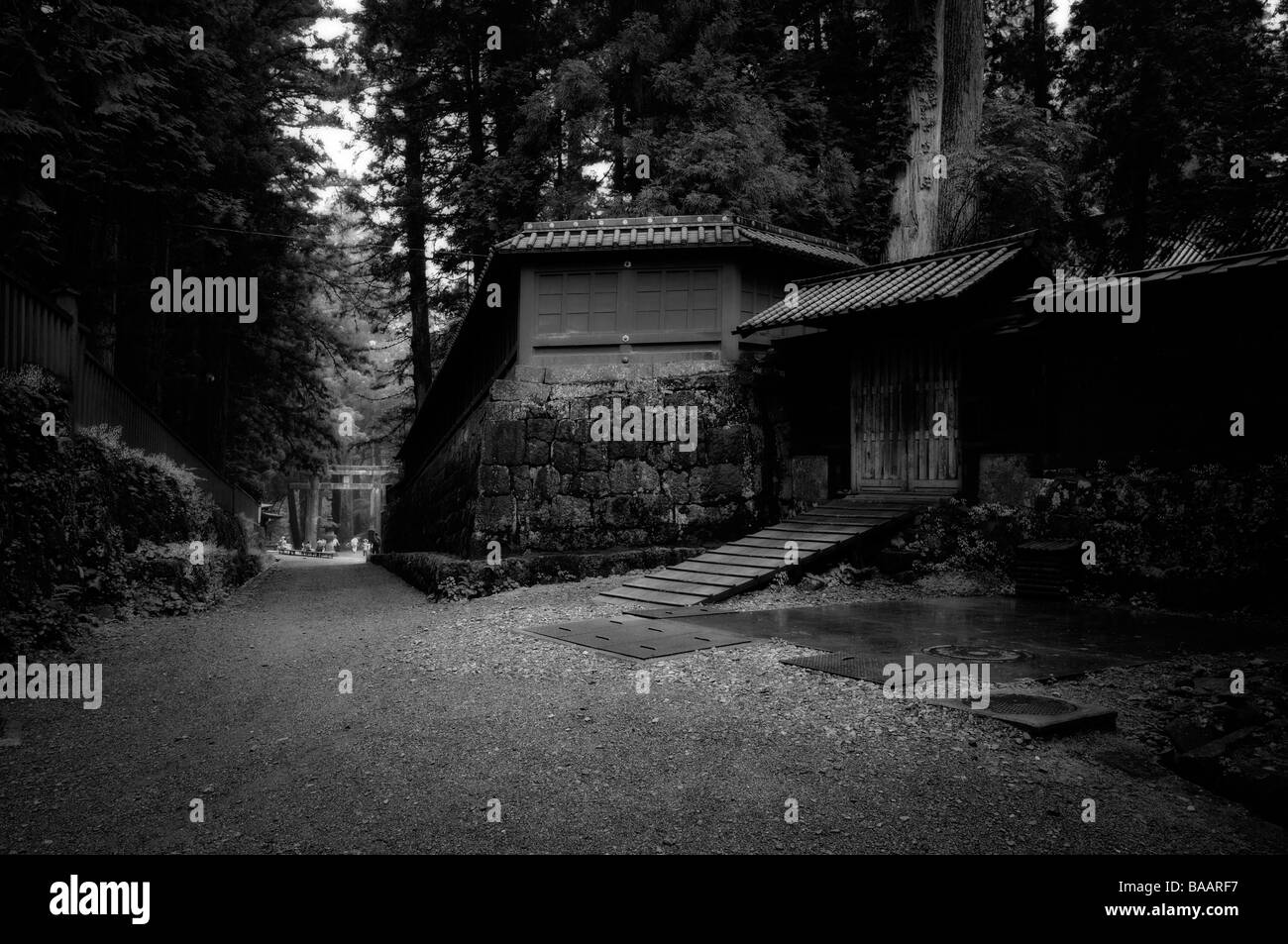 Tosho-gu Schrein Shinto Komplex. Bereich der Schreine und Tempel von Nikko. Präfektur Tochigi. Japan. Stockfoto