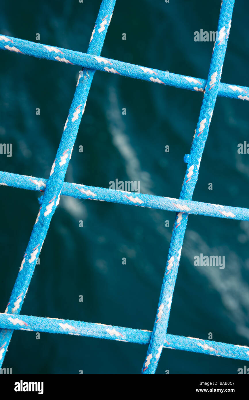 Blauen Seilen, Aruba. Stockfoto