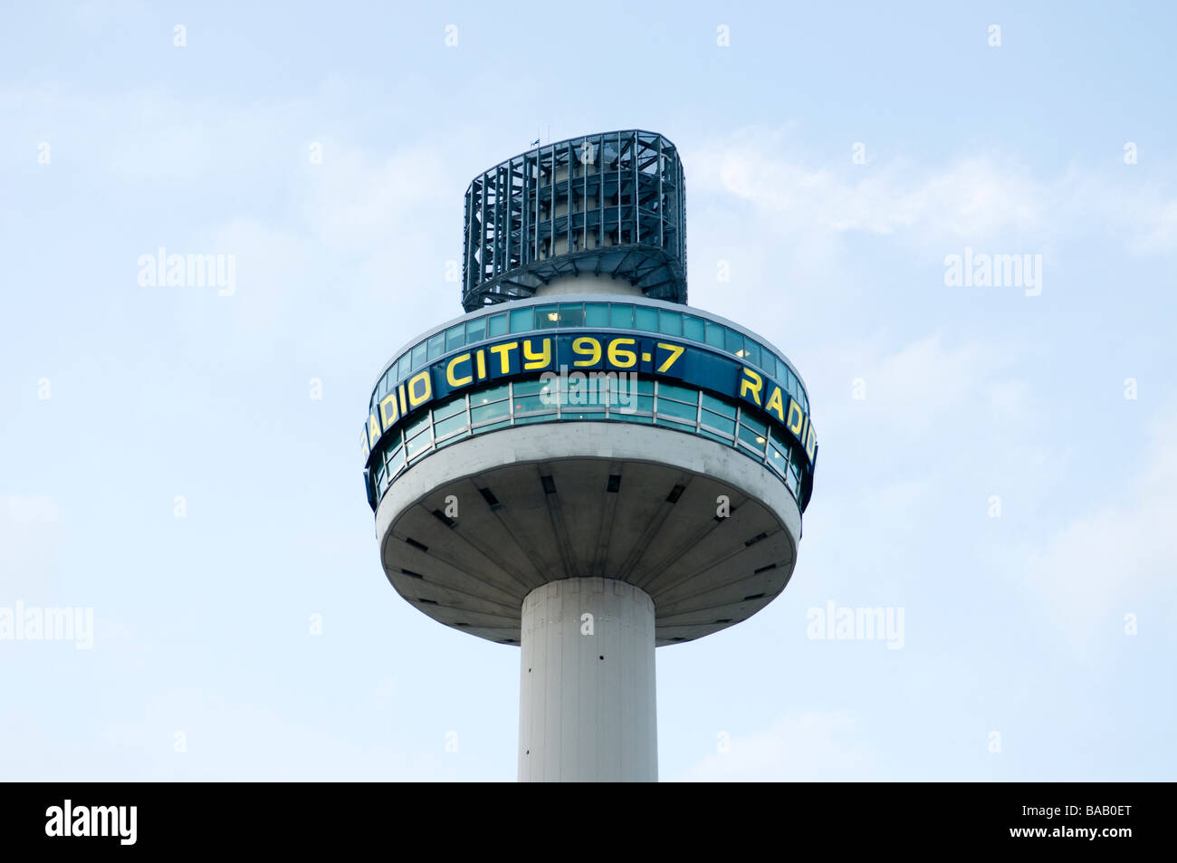 Liverpool Radio City 96,7 Turm Merseyside UK Stockfoto