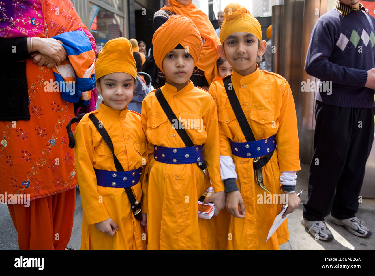 20. jährlichen Sikh Parade und Festival in New York City im Jahr 2007 Stockfoto