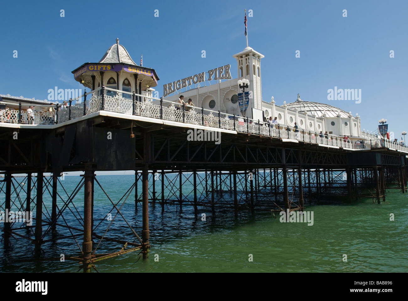 Brighton Palace Pier, England Stockfoto