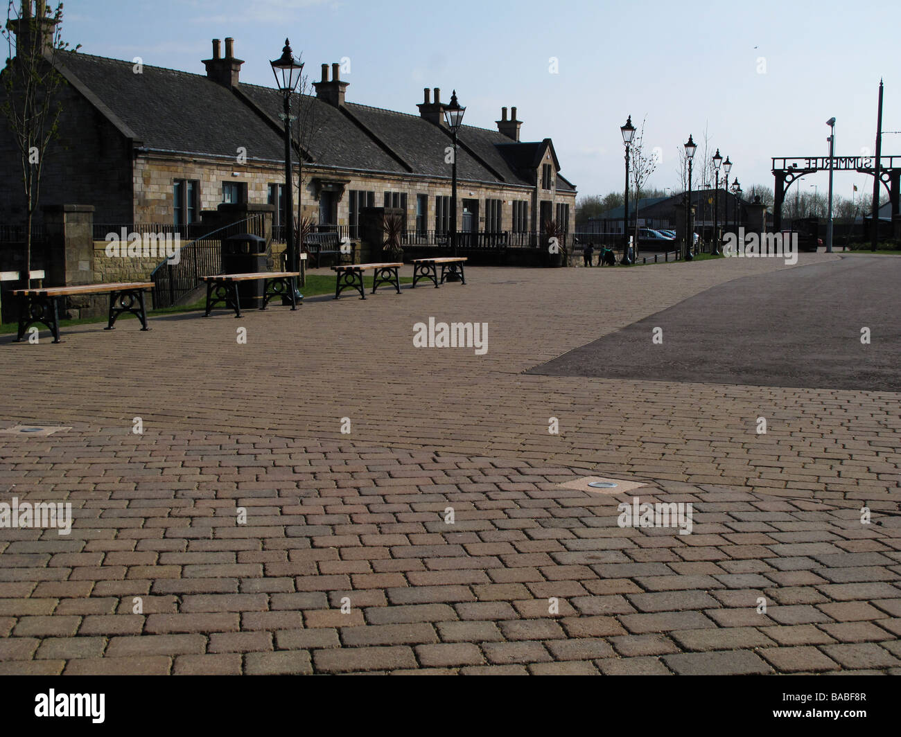 Summerlee Museum der schottischen industriellen Lebens Coatbridge Stockfoto