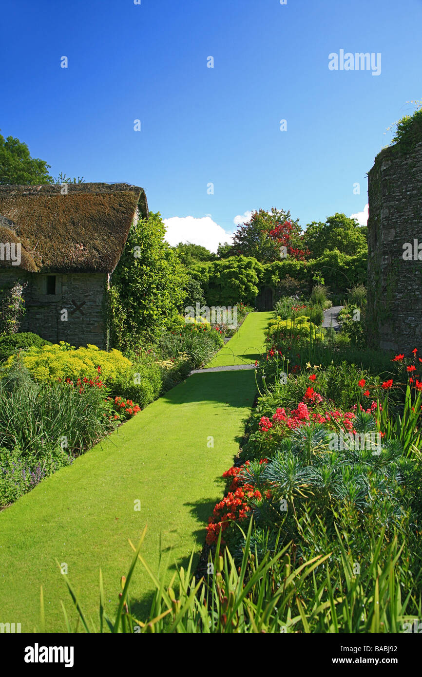 Das Garden House bei Buckland Monachorum, Devon, England, UK Stockfoto