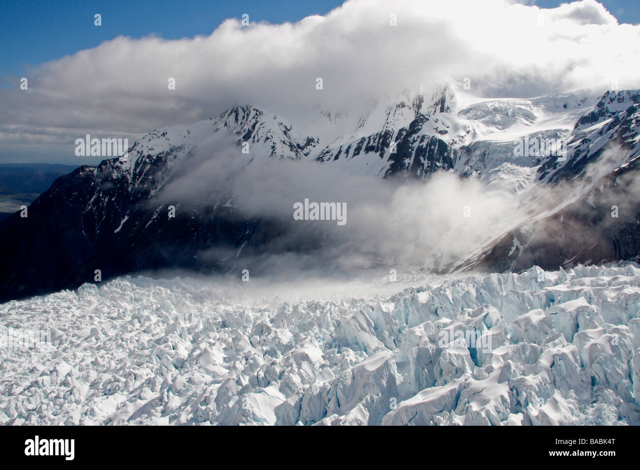 Franz Josef Gletscher-Neuseeland Stockfoto