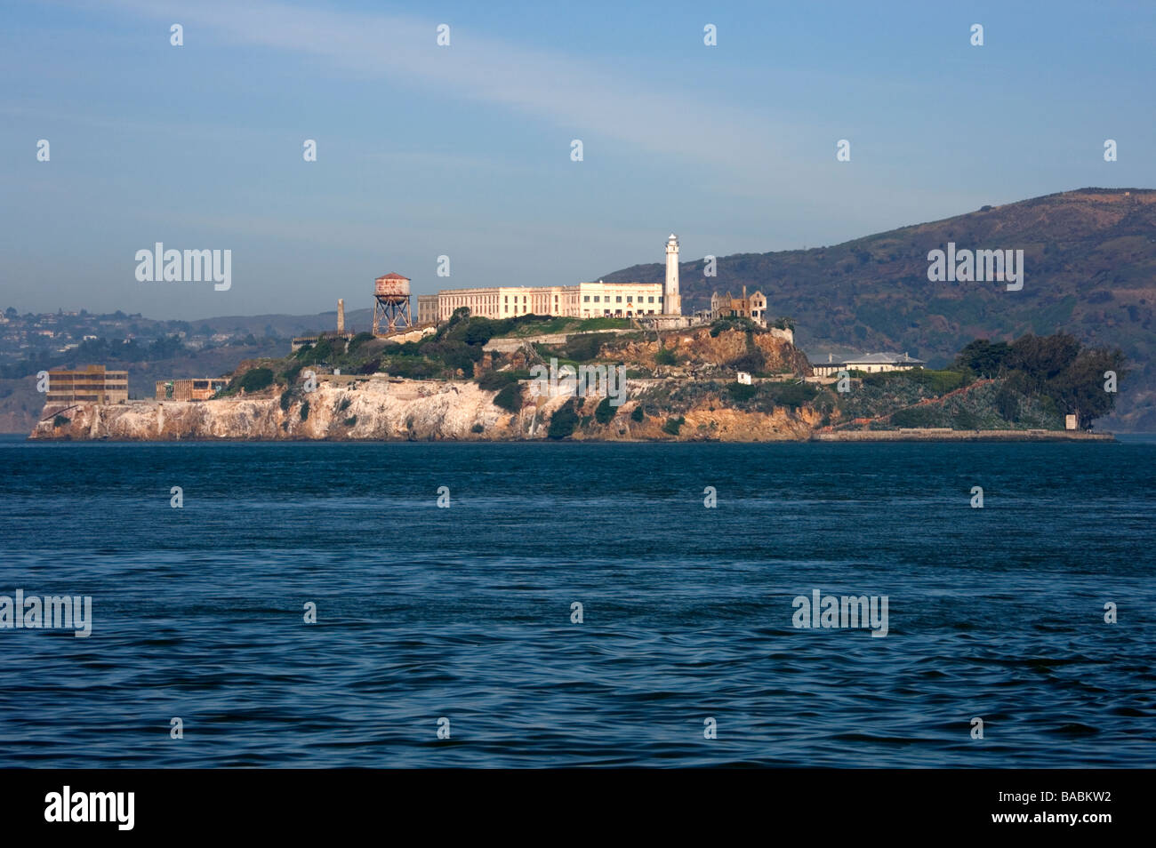 Gefängnis Alcatraz in San Francisco, Kalifornien, USA. Stockfoto
