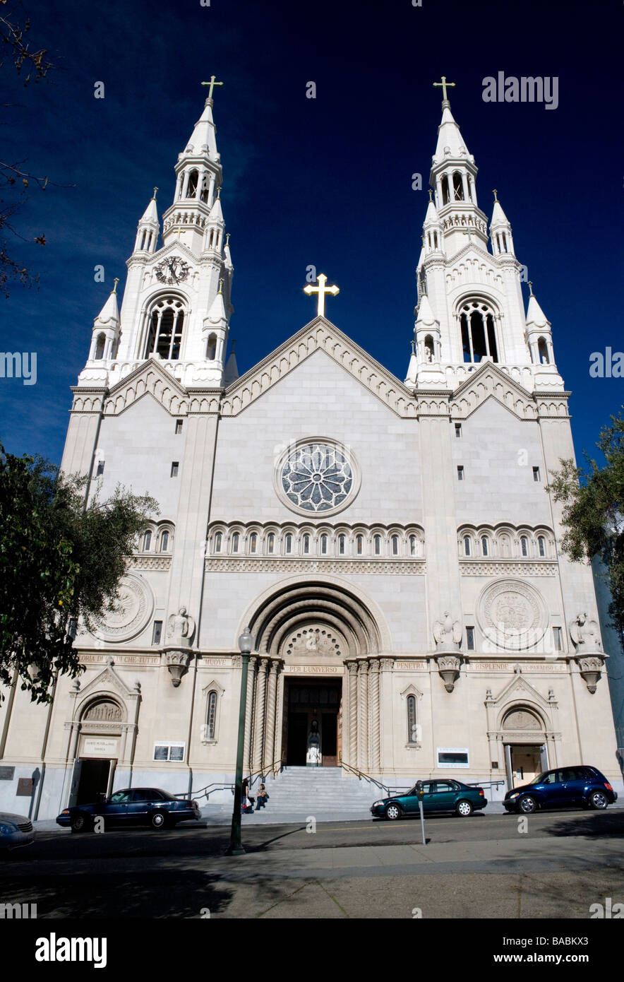 St. Peter und Paul Kirche in San Francisco, Kalifornien, USA Stockfoto
