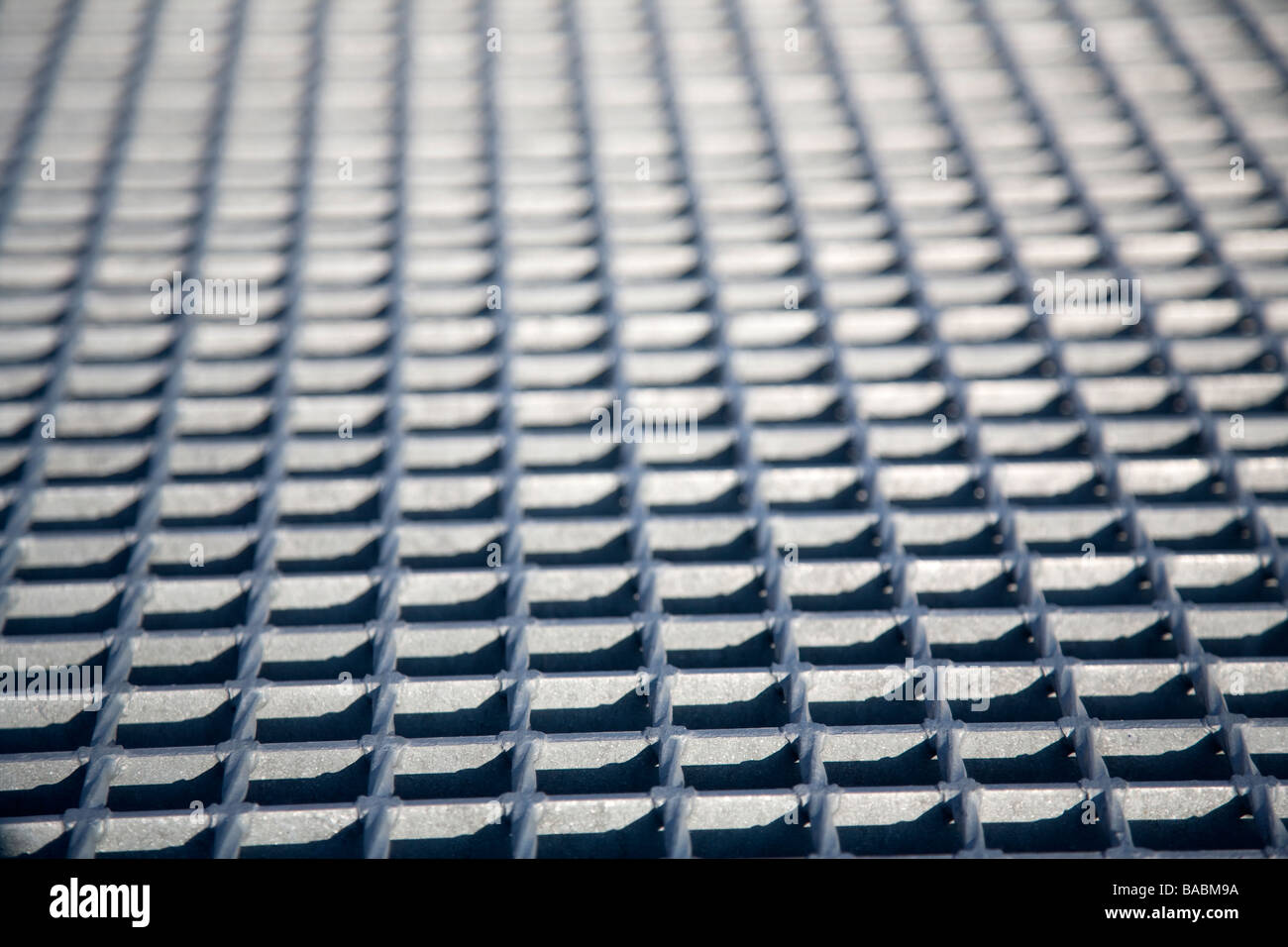 Metallgitter Stockfoto