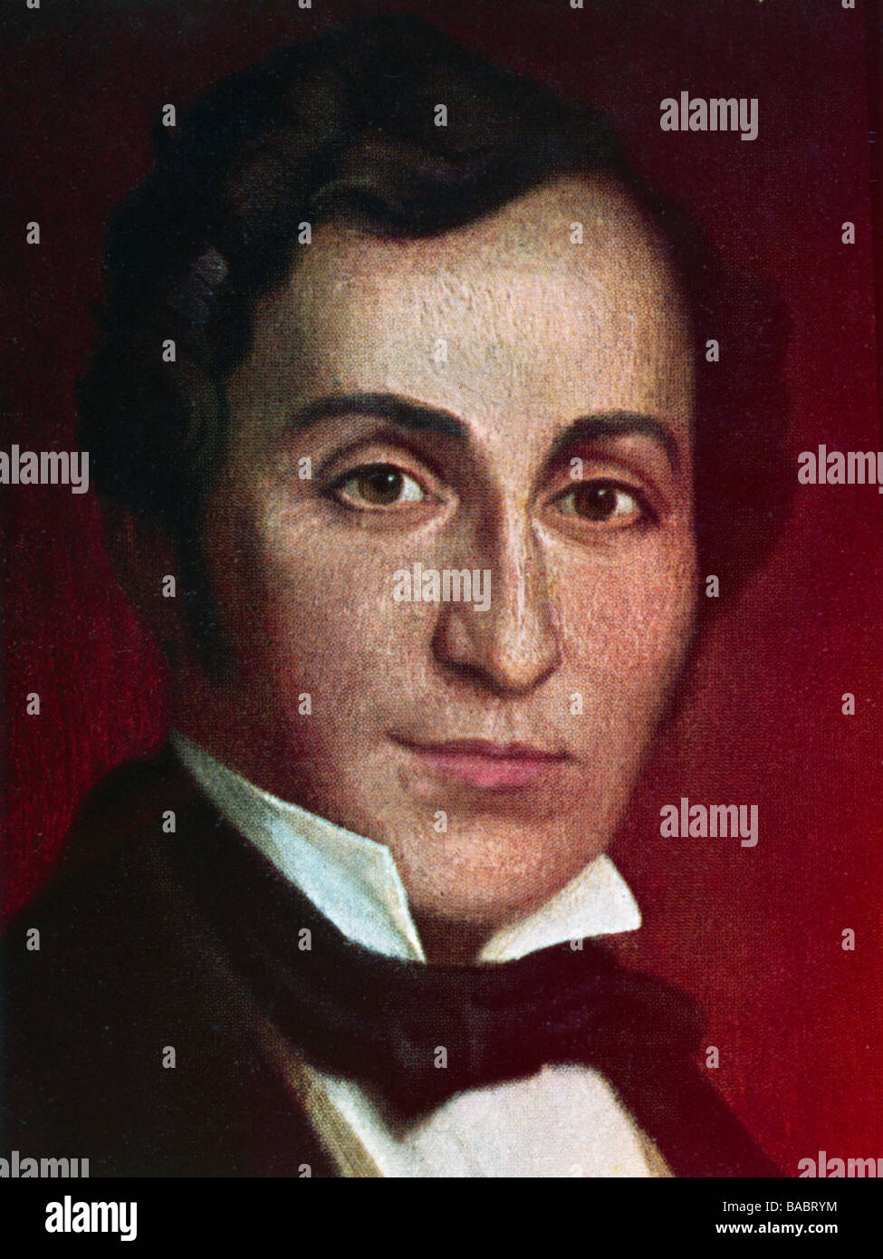 Lortzing, Albert, 23.10.1801 - 21.01.1851, deutscher Komponist, Porträt, 19. Jahrhundert, Stockfoto