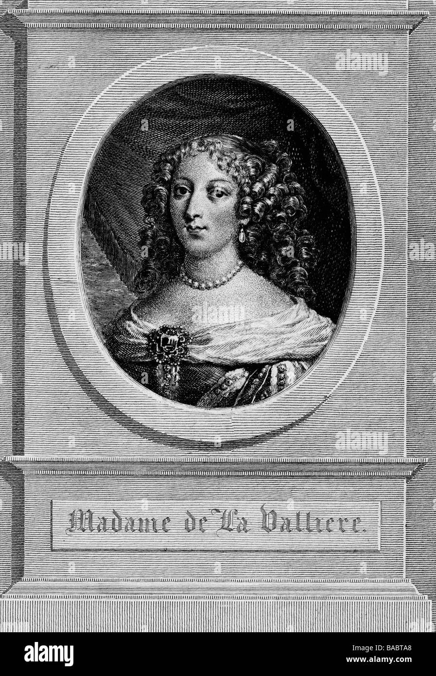 Herzogin de la vallière SchwarzweißStockfotos und bilder Alamy