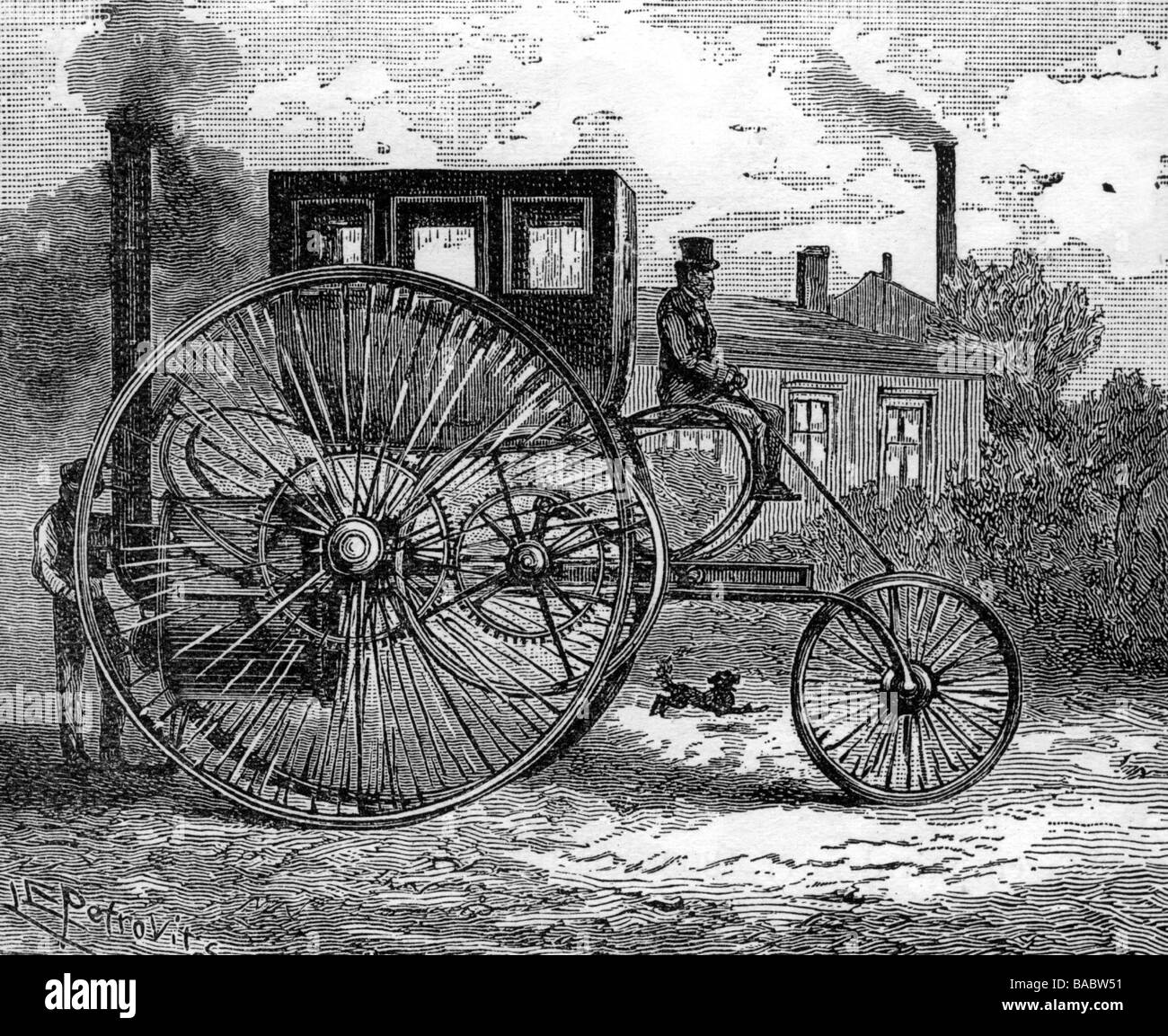 Trevithick Steam Carriage Stockfotos Und Bilder Kaufen Alamy