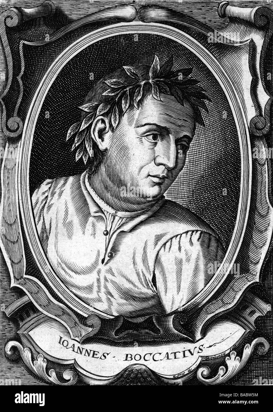 Giovanni boccaccio portrait Fotos und Bildmaterial in hoher Auflösung