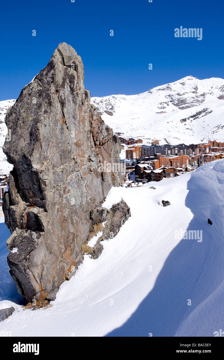 Frankreich, Savoyen, Val Thorens Stockfoto