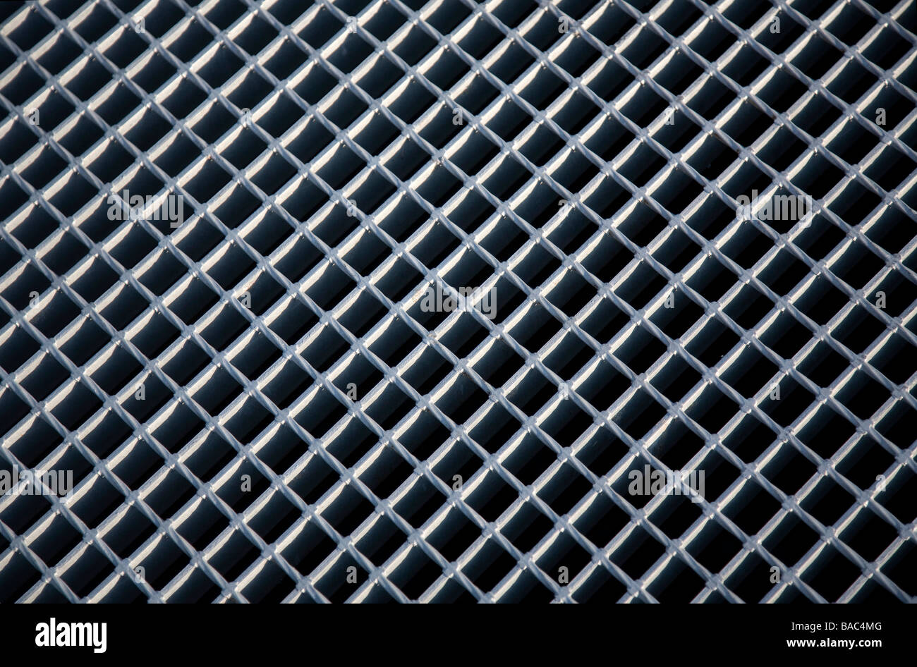Metallgitter Stockfoto