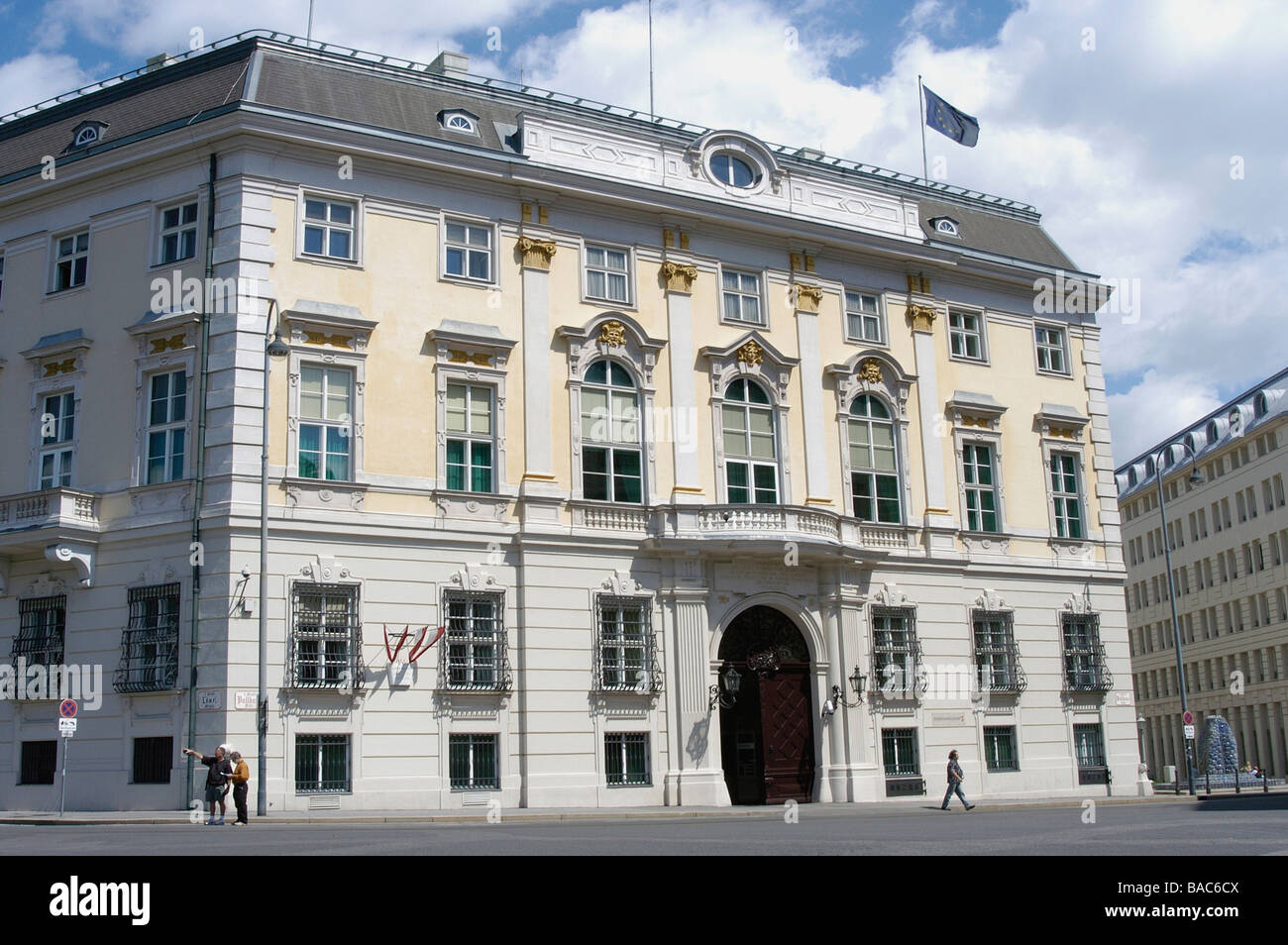 Bundeskanzleramt am Ballhausplatz Stockfoto