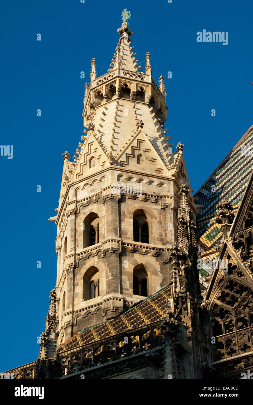 St.-Stephans Kathedrale Heiden Turm Stockfoto