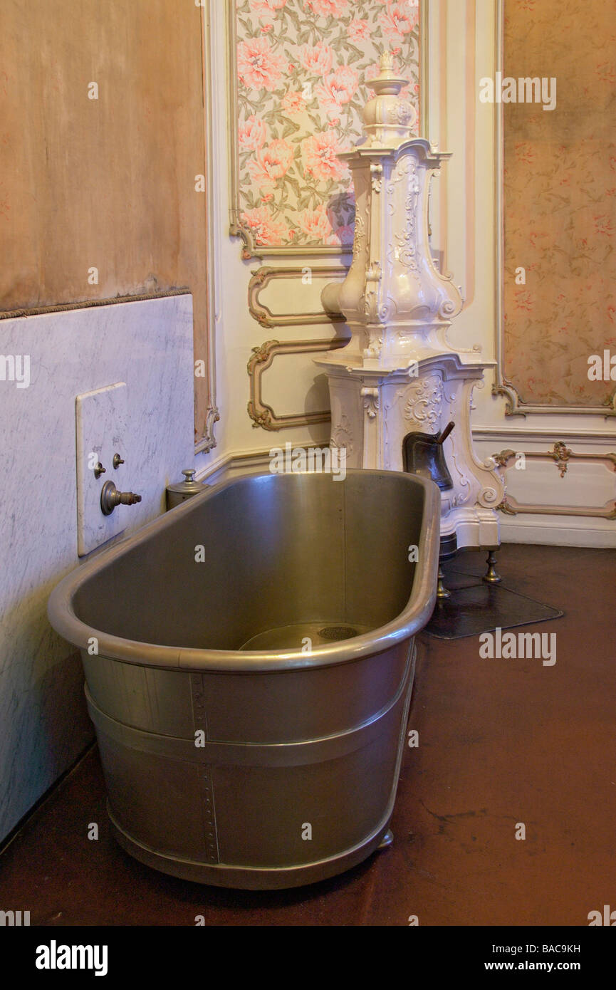 Badezimmer von Kaiserin Sisi in der Wiener Hofburg Stockfotografie - Alamy
