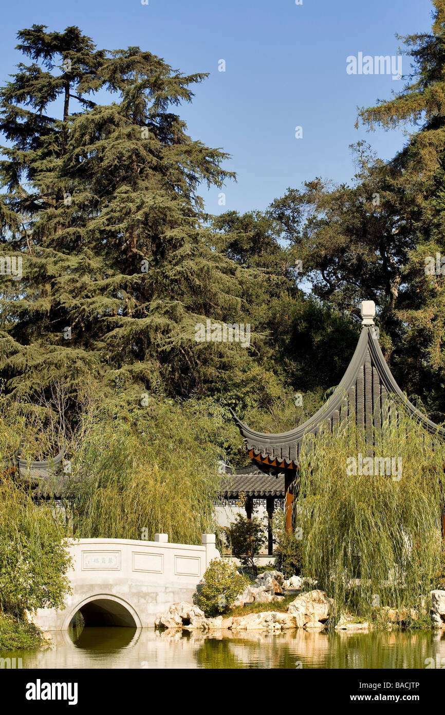 USA, California, San Gabriel Valley, San Marino, Huntington Bibliothek Kunst Sammlung und Botanischer Garten Stockfoto
