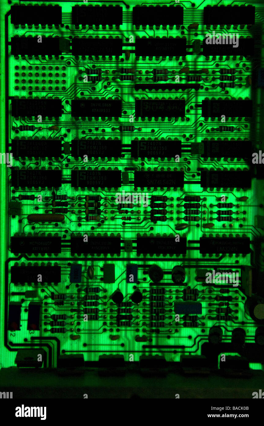 PCB-Leiterplatte Stockfoto