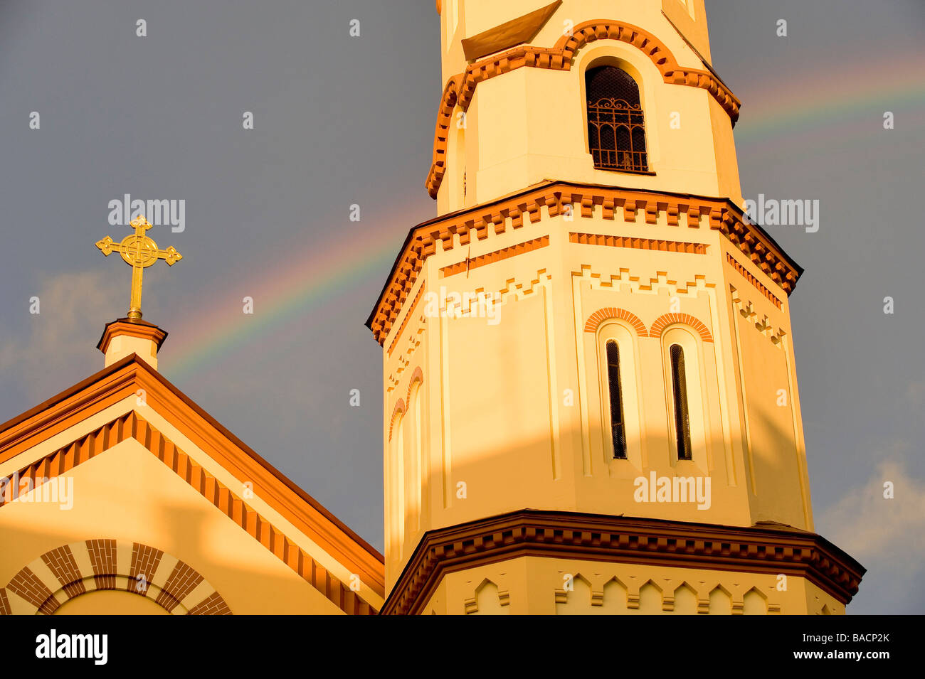 Litauen (Baltikum), Vilnius, Altstadt, Weltkulturerbe der UNESCO, St. Nikolaus (St Parascheva) Stockfoto