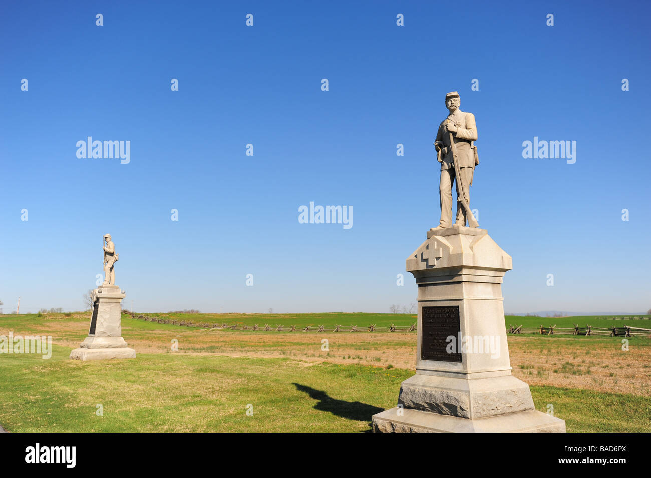 USA Maryland Washington County Antietam National Battlefield National Park Service Stockfoto