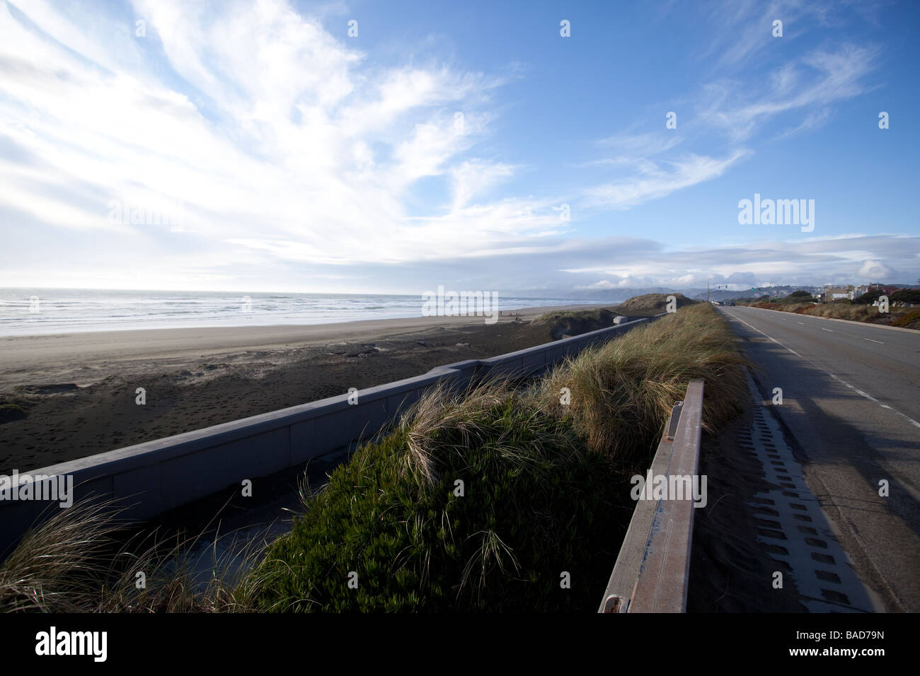 Oberen Great Highway, San Francisco, Kalifornien, USA, Nordamerika Stockfoto