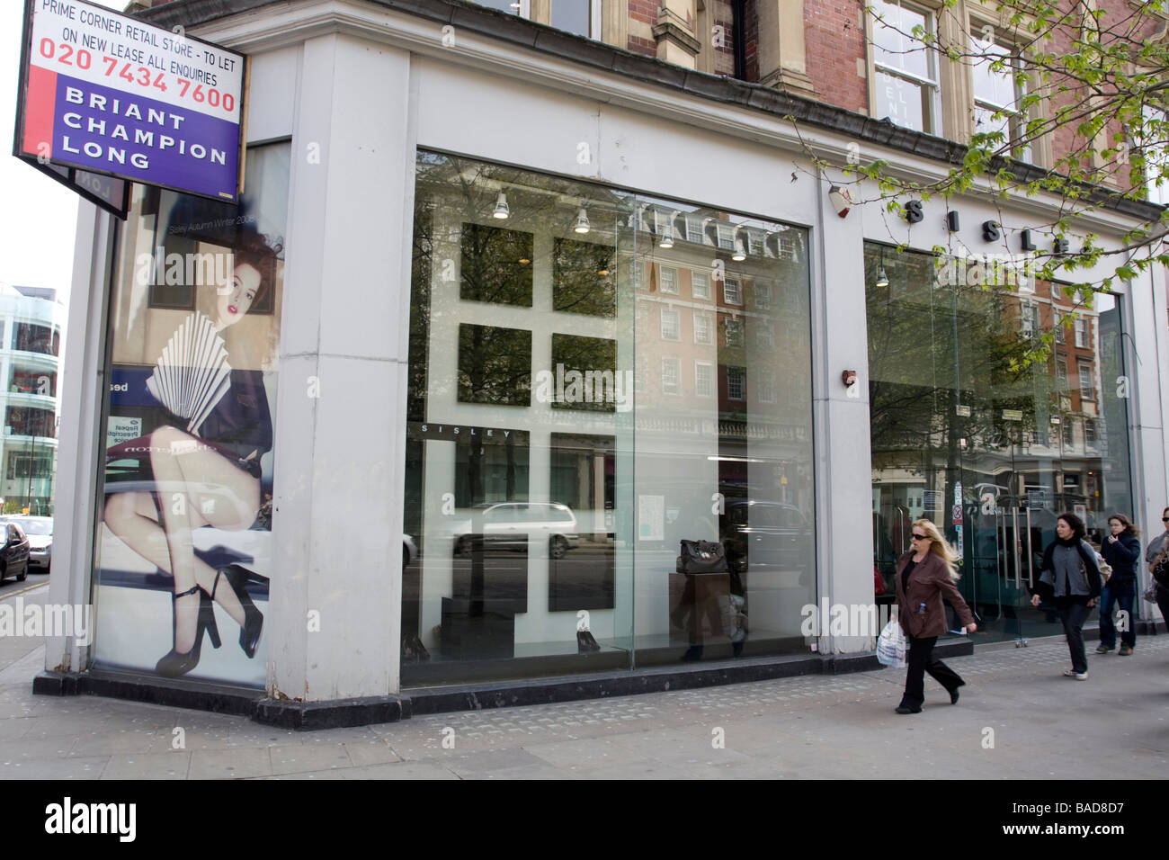 Freie Shop Kensington High Street London Stockfoto