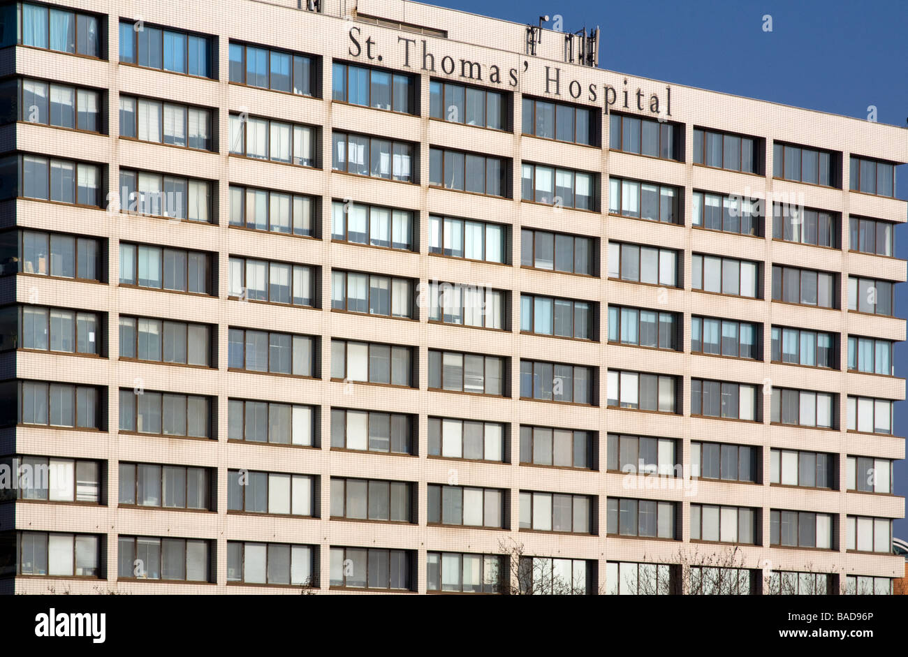 St. Thomas Hospital - London Stockfoto
