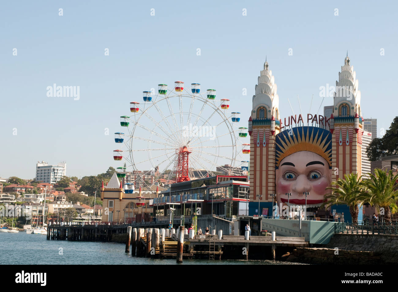 Luna Park Milsons Point Sydney New South Wales Australien Stockfoto