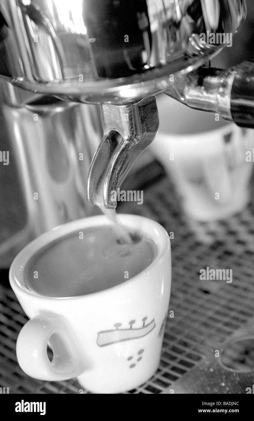 Kaffee-Obertasse Stockfoto