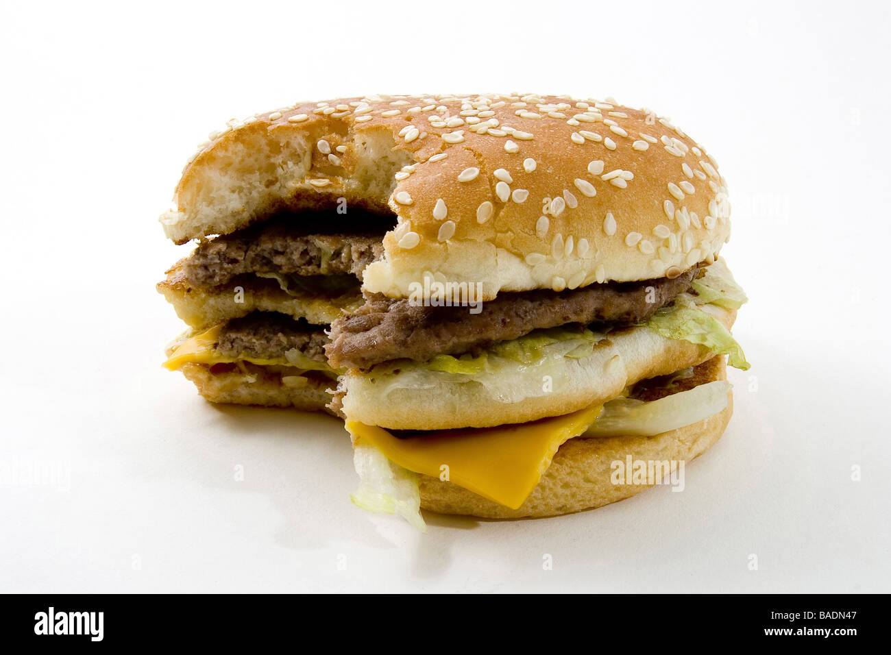 Burger Stockfoto