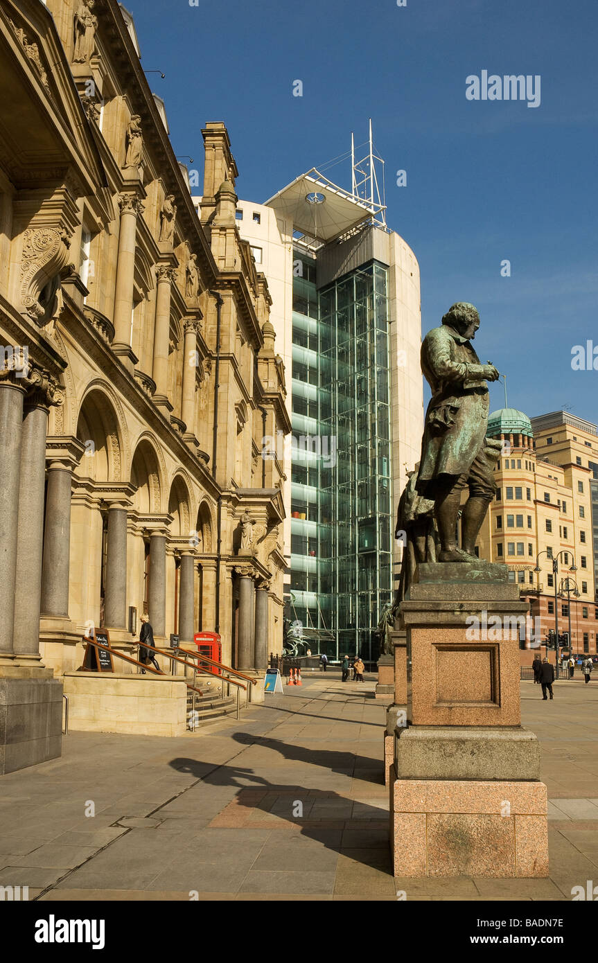 Ehemaliges Postgebäude in City Square Leeds West Yorkshire England UK United Kingdom GB Great Britain Stockfoto