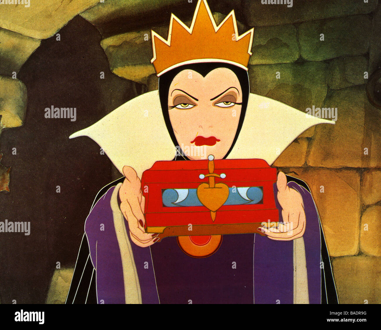 Schnee Weiß Und Die Sieben Zwerge 1937 Walt Disney Erste Funktion Länge  Cartoon Stockfotografie - Alamy