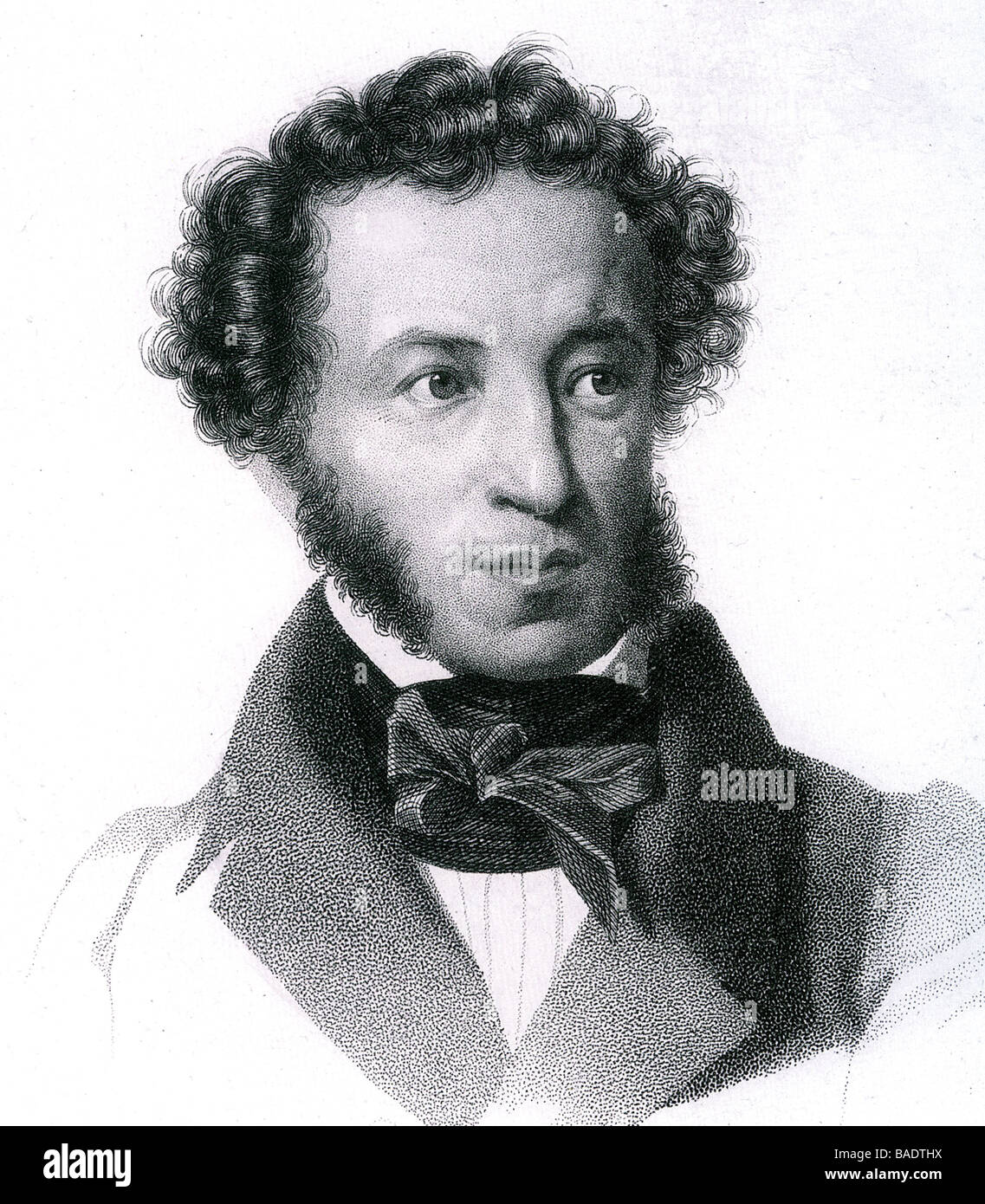 ALEXANDER PUSCHKIN, russischer Dichter und Schriftsteller 1799-1837 Stockfoto