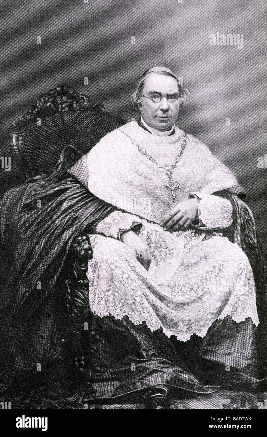Kardinal WISEMAN 1802-1865 ernannt, um das sehen von Westminster im Jahr 1850 Stockfoto