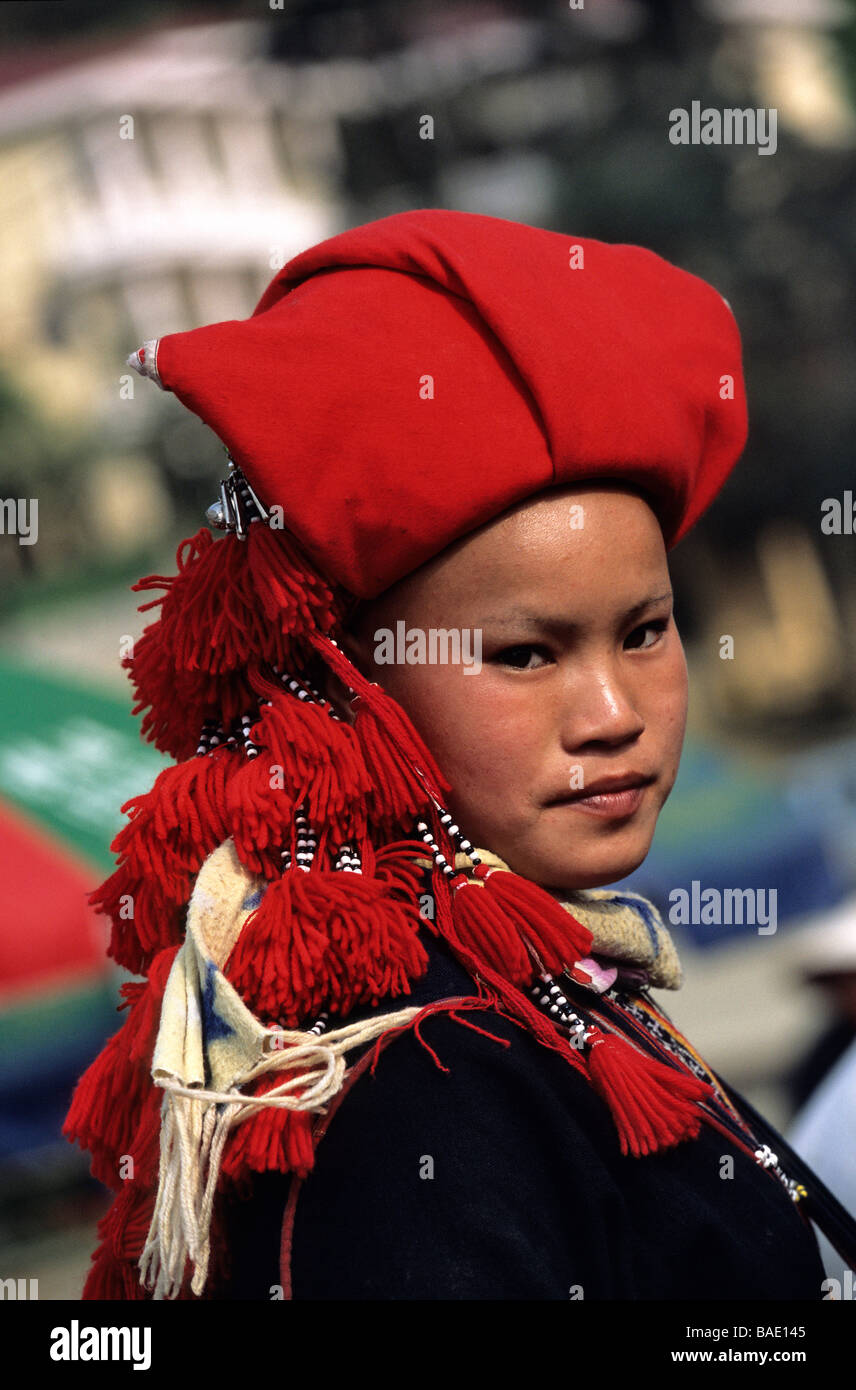 Vietnam, Dao ethnische Gruppe Stockfoto