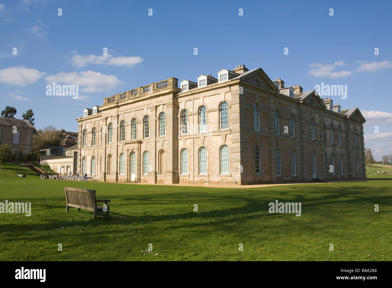 Compton Verney Kunstgalerie, Warwickshire. Robert Adam entworfen Denkmalschutz 1 Baukasten in 120 Hektar großen Parklandschaft. Stockfoto