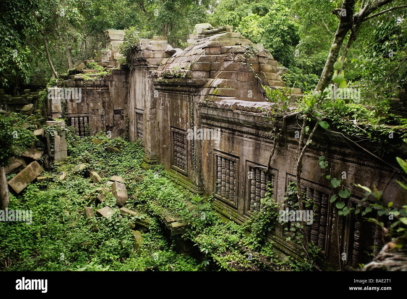 Beng Mealea, Angkor, Kambodscha Stockfoto