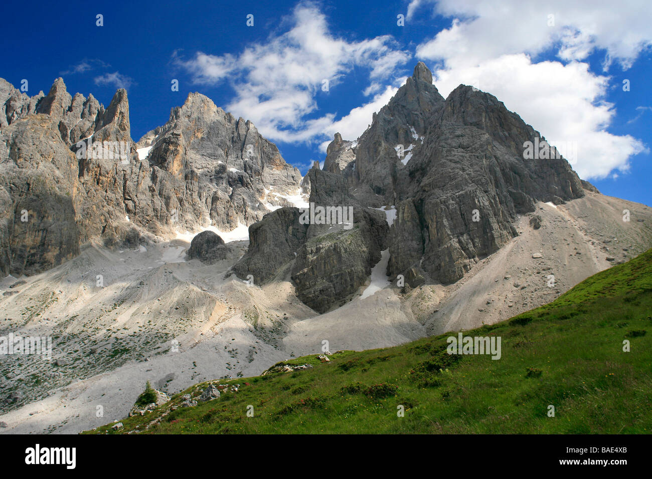 Cimon della Pala, Pale di San Martino, Trentino, Italien Stockfoto