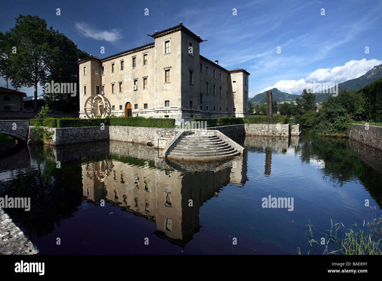 MART, Palazzo Delle Albere, Rovereto, Trentino, Italien Stockfoto
