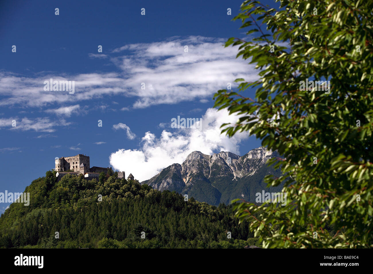 Landschaft, Mocheni Tal, Trentino, Italien Stockfoto