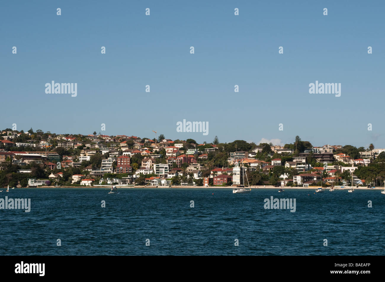 "Rose Bay" Sydney Harbour Australien Stockfoto