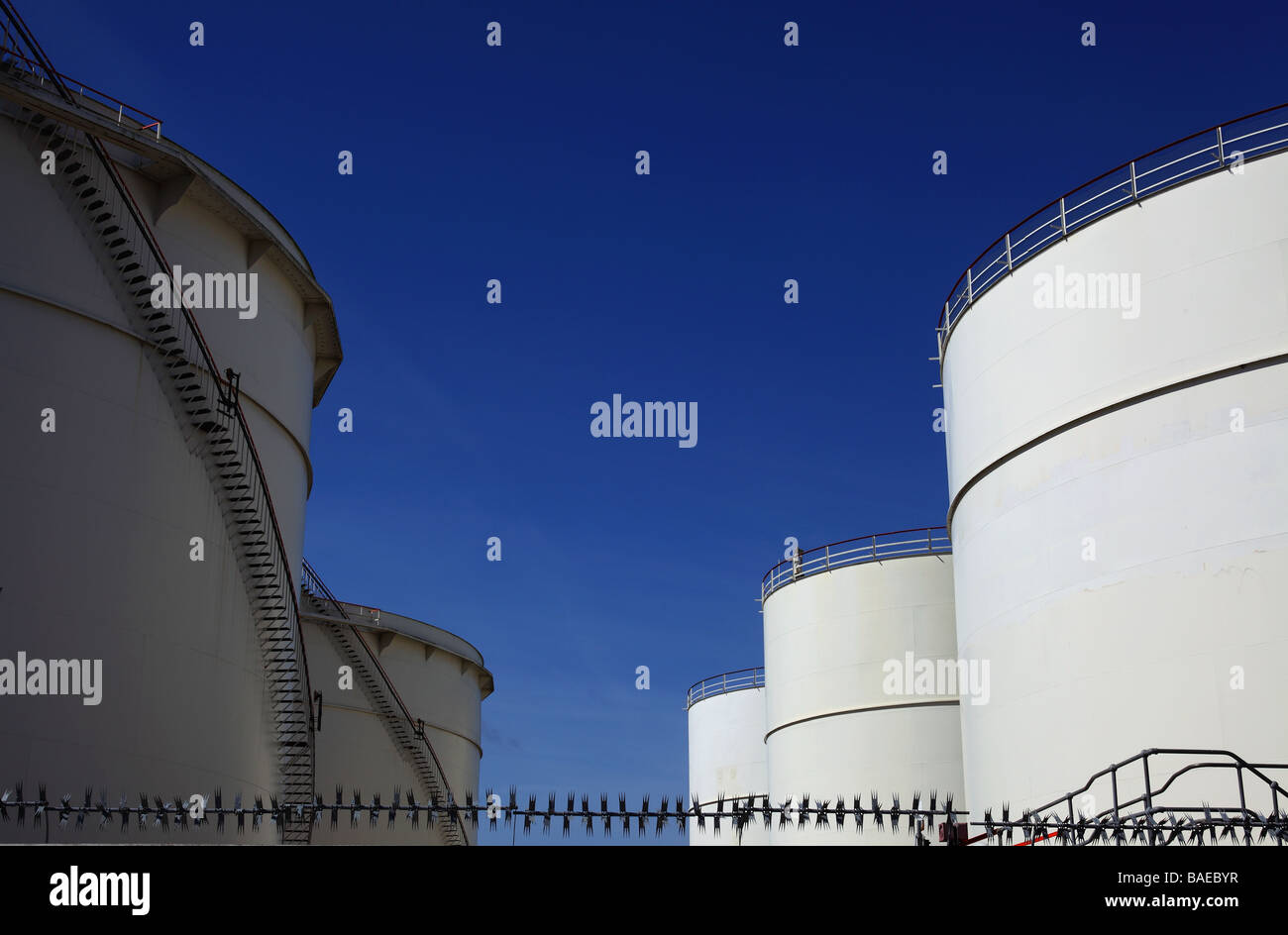 Kraftstofftanks Stockfoto