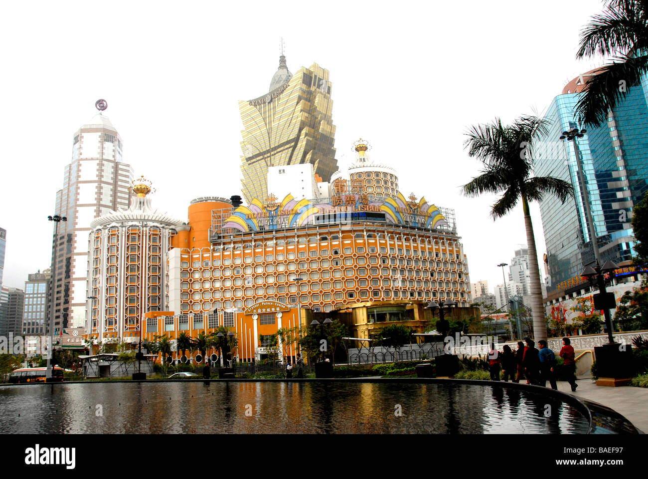 Casino de Lisboa, Macau, China Stockfoto